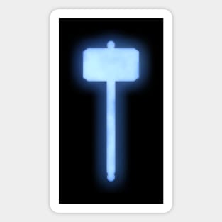 Spiritual Weapon (Blue Hammer) Magnet